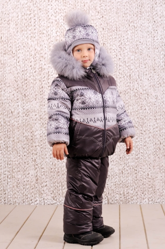 зимний комбинезон для мальчика